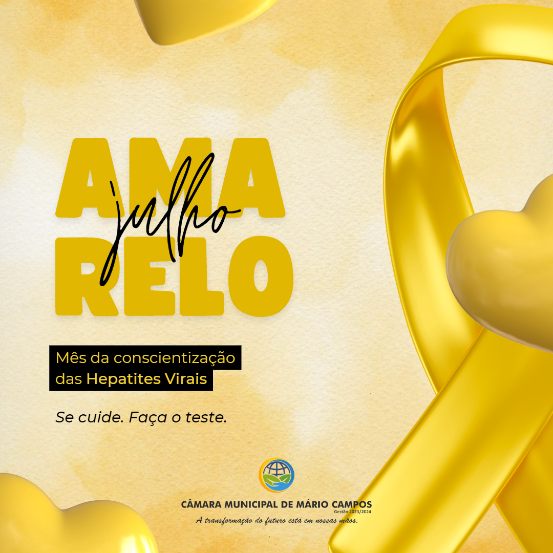 Julho Amarelo: Conscientização e Prevenção das Hepatites Virais